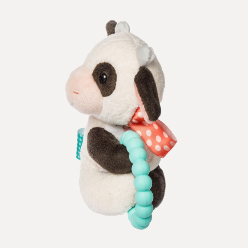 Taggies Buttercup Cow Teether Rattle – 6″