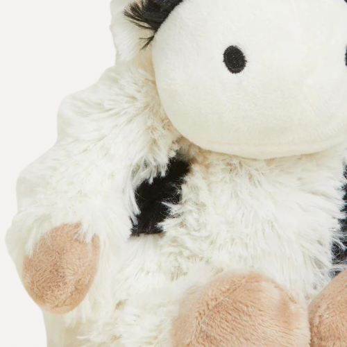 Black and White Cow Warmies Junior