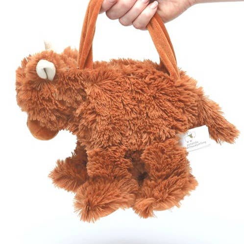 Highland Coo Plush Purse