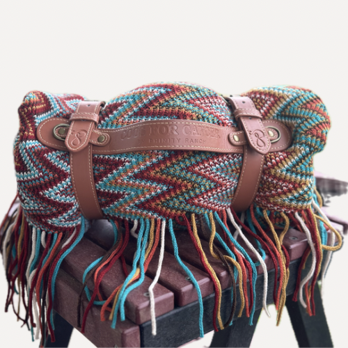 Rustic Blanket Strap Set
