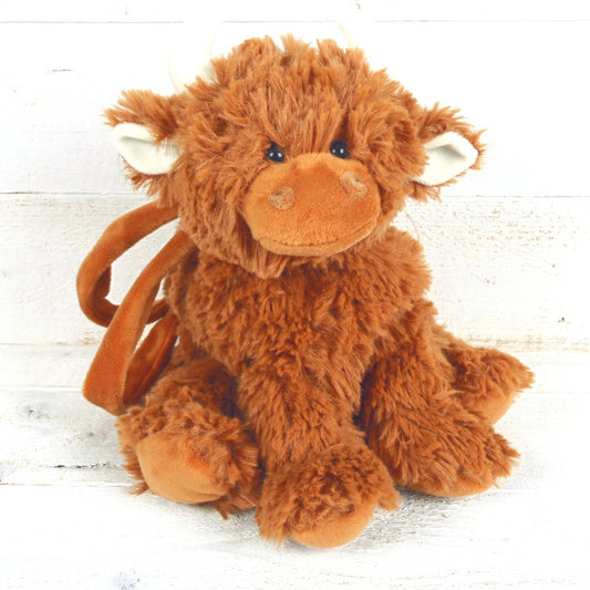 Highland Coo Plush Purse