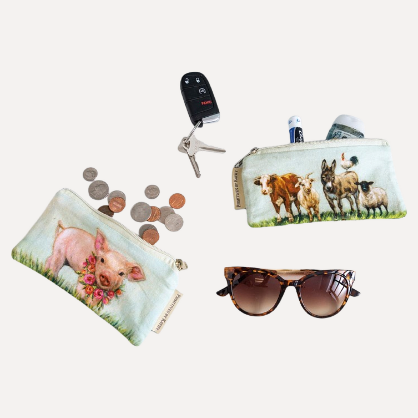 Everything Pouch Set - Farm Family